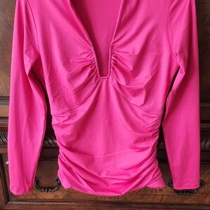 Fun Pink Cabaret Top